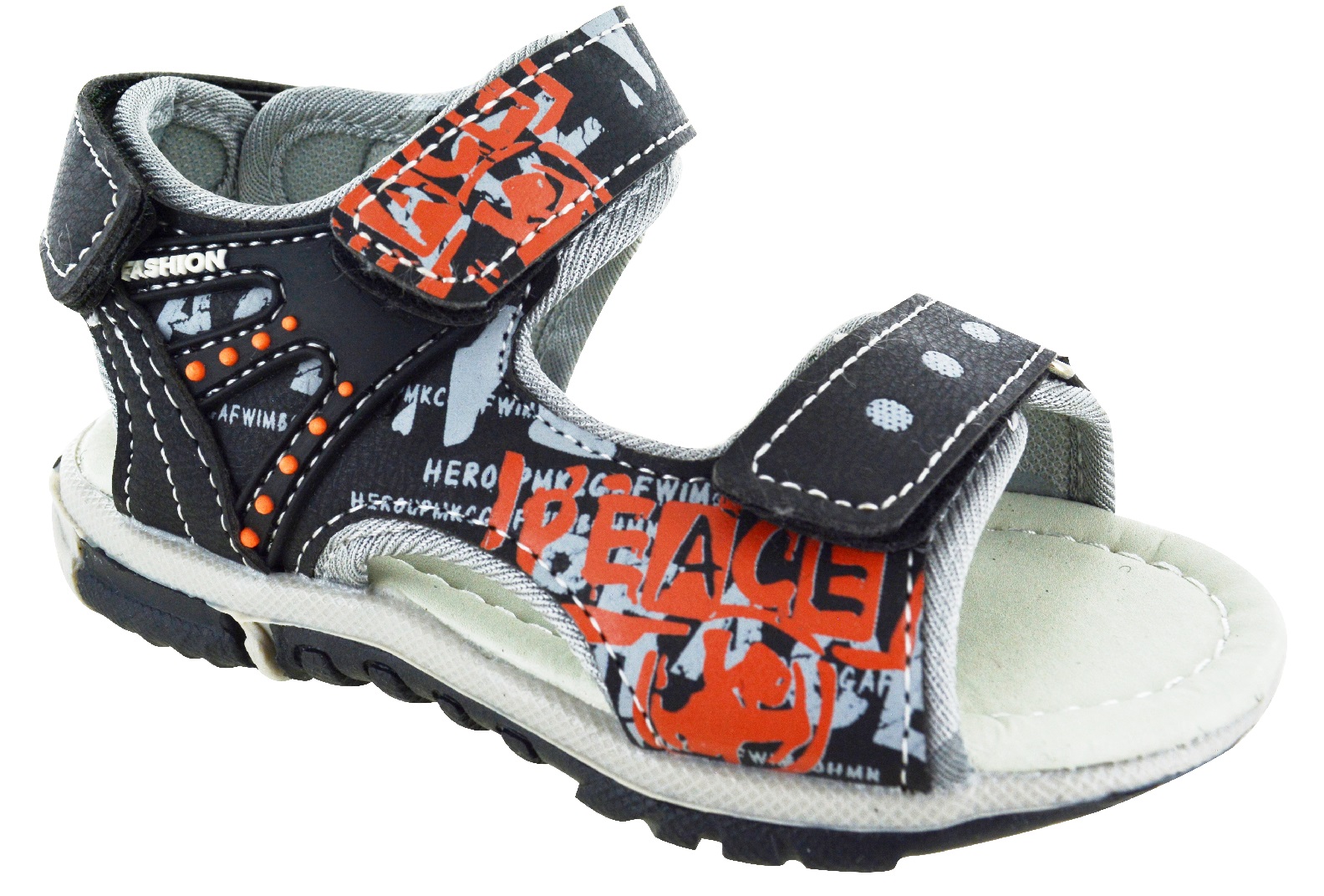 open toe walking sneakers